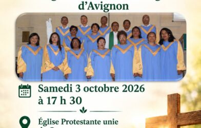 Chorale malgache d&rsquo;Avignon et culte de rentrée